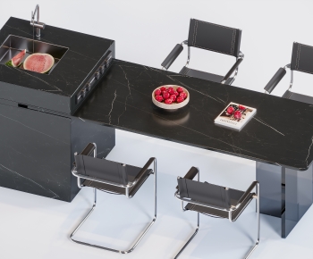 Modern Dining Table And Chairs-ID:903120997