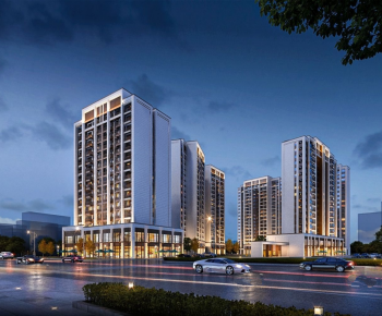 Modern Residential Building-ID:569416058