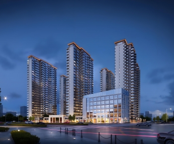 Modern Residential Building-ID:237237931