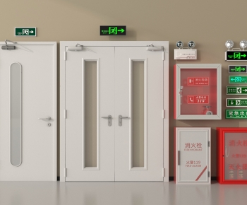 Modern Fire Door-ID:765909912