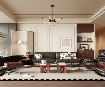 French Style A Living Room-ID:118794923