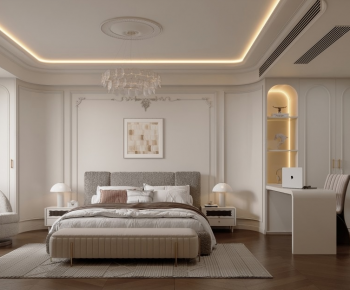 French Style Bedroom-ID:219736107