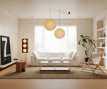 Modern A Living Room-ID:787600047