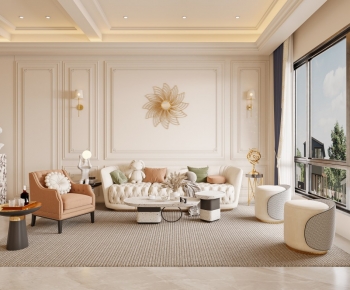 Modern A Living Room-ID:959546095