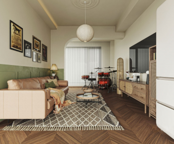 Nordic Style A Living Room-ID:722069039