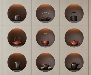 New Chinese Style Tea Set-ID:299920088