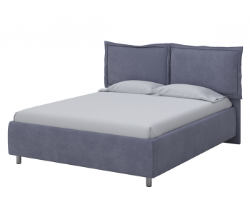 Modern Double Bed-ID:153291949