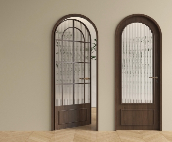 French Style Single Door-ID:595241071