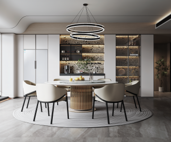 Modern Dining Room-ID:217125892