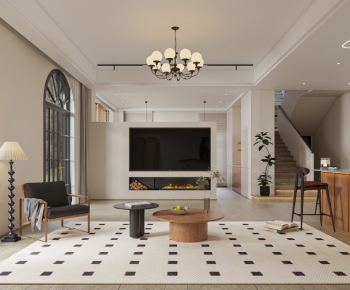 Modern A Living Room-ID:586348064