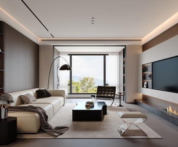 Modern A Living Room-ID:152302038