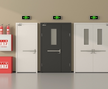 Modern Fire Door-ID:442111977