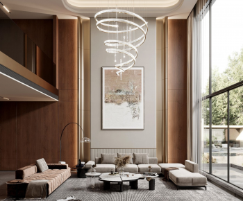 Modern A Living Room-ID:830140118