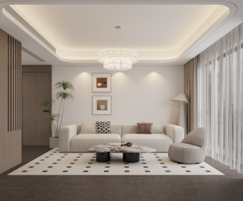 Modern A Living Room-ID:150928026