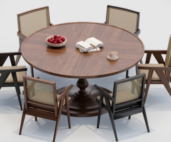Modern Dining Table And Chairs-ID:675615071