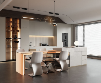Modern Dining Room-ID:407677896