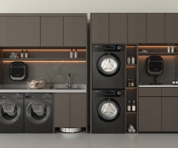 Modern Laundry Cabinet-ID:978106023