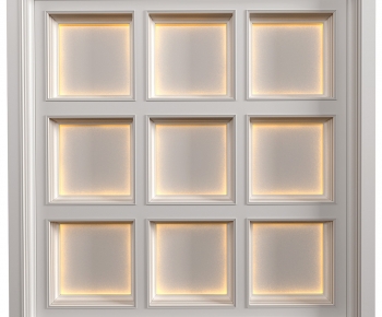 Modern Suspended Ceiling-ID:297278885