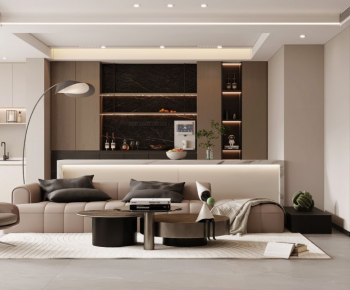 Modern A Living Room-ID:826299916