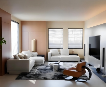 Modern A Living Room-ID:861121899