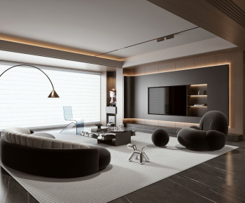 Modern A Living Room-ID:150208009