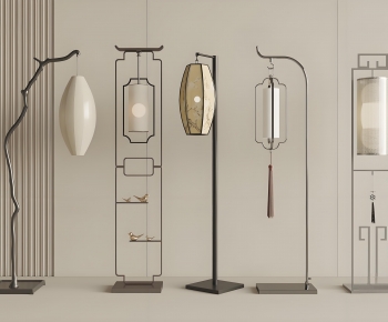 New Chinese Style Floor Lamp-ID:456229932