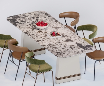 Modern Dining Table And Chairs-ID:713112124