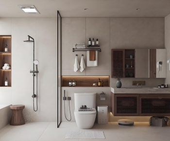 Wabi-sabi Style TOILET-ID:991749057