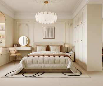 French Style Bedroom-ID:576925044