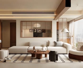 Modern A Living Room-ID:572777996