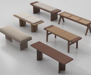 Wabi-sabi Style Bench-ID:411405093