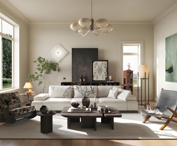 Modern A Living Room-ID:270385987