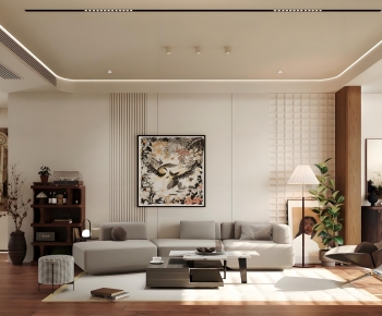 Modern A Living Room-ID:617500072