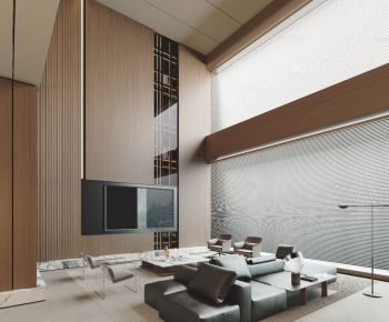 Modern A Living Room-ID:750828033