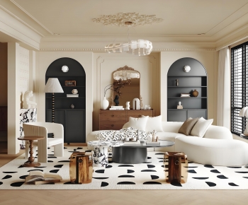 French Style A Living Room-ID:575679067