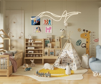 Modern Children's Room-ID:673940909