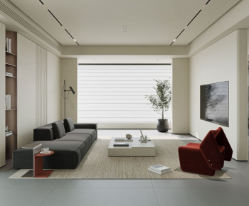 Modern A Living Room-ID:339967974