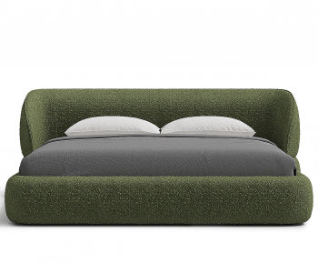 Modern Double Bed-ID:138360021