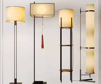 New Chinese Style Floor Lamp-ID:884509113