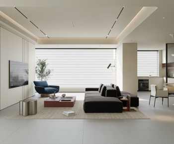 Modern A Living Room-ID:917306907