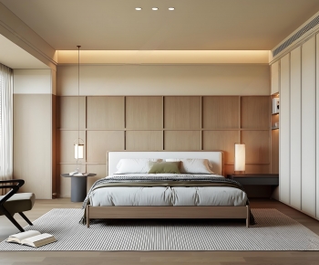 New Chinese Style Bedroom-ID:799437059