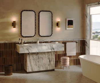 Modern Bathroom Cabinet-ID:209378964