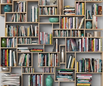 Modern Bookshelf-ID:430900105