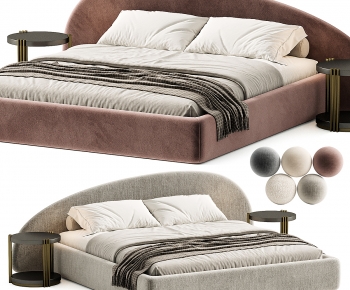 Modern Double Bed-ID:292980774