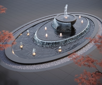 Modern Rockery Waterscape-ID:479094983