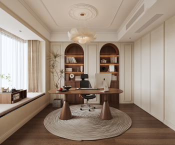 French Style Study Space-ID:376941926