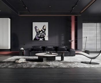 Modern A Living Room-ID:105490752