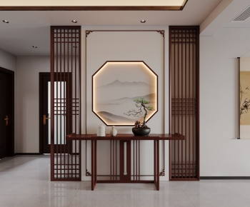 New Chinese Style Hallway-ID:268985993