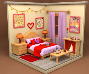 Modern Bedroom-ID:644072064