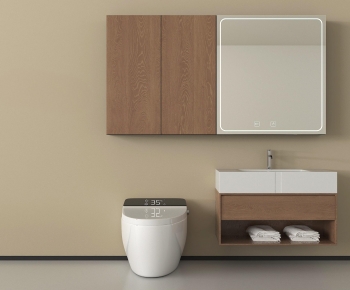Modern Bathroom Cabinet-ID:108874082